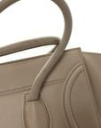 Supple Calfskin Large Phantom Luggage Dune