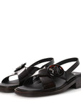 Spazzolato Fume Re-Edition 1996 Buckle Sandals 41 Bruciato