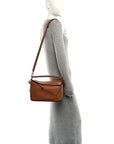 Calfskin Medium Puzzle Bag Tan