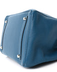 Togo Birkin 35 Bleu Izmir