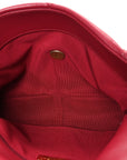 Lambskin Quilted Large CHNL 19 Flap Red