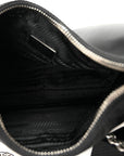 Re-Nylon Saffiano Re-Edition 2005 Shoulder Bag Black
