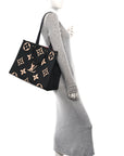 Empreinte Monogram Giant Onthego GM Black Beige