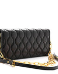 Nappa Padded Wallet On Chain Black