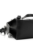Grained Calfskin Neo Classic Black Hardware Nano City Crossbody Black