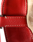 Goyardine Voltaire Tote Red