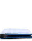 Goyardine Grenelle Passport Wallet Sky Blue