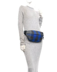 House Check Sonny Bum Bag Oceanic Blue