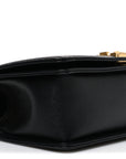 Caviar Quilted Medium Boy Flap Black