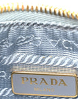 Saffiano Lux Re-Edition 2005 Mini Shoulder Bag Celeste