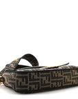 Fabric Jacquard FF 1974 Medium Baguette Tobacco Moro Black