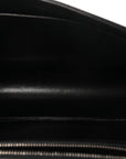 Lambskin Multi Studded Medium D1ORama Flap Bag Black