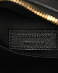 Calfskin Matelasse Monogram Lou Camera Bag Black