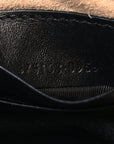 Calfskin Matelasse Mini GG Marmont 2.0 Bucket Bag Black