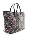Coated Canvas Coco Small Tote Black
