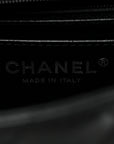 Lambskin Quilted Mini Square Flap Black