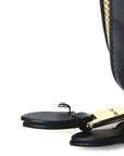 Soft Calf Softy Large Beau Top Handle Bag Black