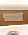 Smooth Calfskin Le Chiquito White