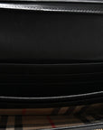 Grain Calfskin Continental Wallet Black