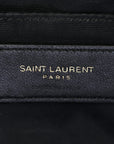 Calfskin Matelasse Monogram Lou Camera Bag Black