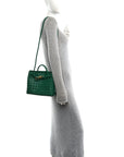 Nappa Intrecciato Small Andiamo Shoulder Bag Jungle