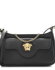Grained Calfskin La Medusa Mini Bag Black