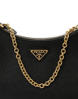 Saffiano Lux Re-Edition 2005 Shoulder Bag Black