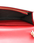 GCCIssima Signature Bowy Chain Wallet Hibiscus Red