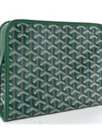 Goyardine Jouvence Toiletry Pouch MM Green