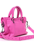 Agneau Arena Classic Hardware Small Le City Fuchsia