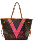 Monogram V Neverfull MM Grenade