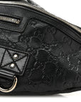 GCCIssima Web Belt Bag Black