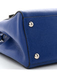 Vitello Elite Petite 2Jours Tote Blue Neon