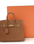 Togo Birkin 25 Gold