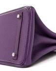 Taurillon Clemence Birkin 30 Ultraviolet