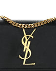 Grain De Poudre Small Monogram Kate Satchel Black