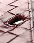 Nappa Intrecciato Long Andiamo Top Handle Clutch Barolo