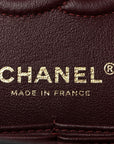 Caviar Quilted Small Double Flap Black