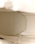 Patent Maxi Intrecciato Cassette Crossbody Bag White