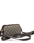 GG Supreme Monogram Web Mini Ophidia GG Bag Brown