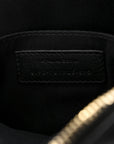 Calfskin Matelasse Monogram Lou Camera Bag Black