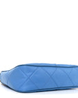 Re-Nylon Saffiano Stitched Mini Re-Edition 1995 Chaine Shoulder Bag Blue
