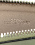 Soft Grained Calfskin Coin Card Holder Rosemary Tan