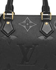 Empreinte Monogram Giant Speedy Bandouliere 25 Black