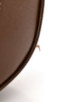 GG Supreme Monogram Azalea Calfskin Web Medium Jackie 1961 Hobo Beige Ebony Brown Sugar