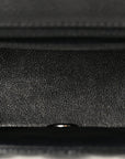 Caviar Quilted Mini Square Flap Black