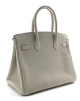 Togo Birkin 30 Gris Perle