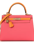 Epsom Horseshoe Kelly Sellier 28 Rose Azalee Jaune D'or
