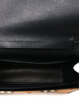 Derby Calfskin Vintage Check Small Macken Crossbody Bag Black