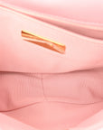 Lambskin Quilted Medium CHNL 19 Flap Pink